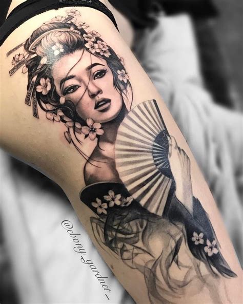 geisha tattoo japanese|More.